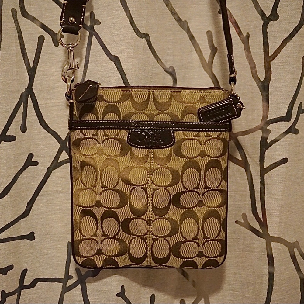 Coach Flat Crossbody Purse Bag